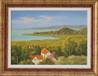 Lantos  György Balatoni táj 40x60